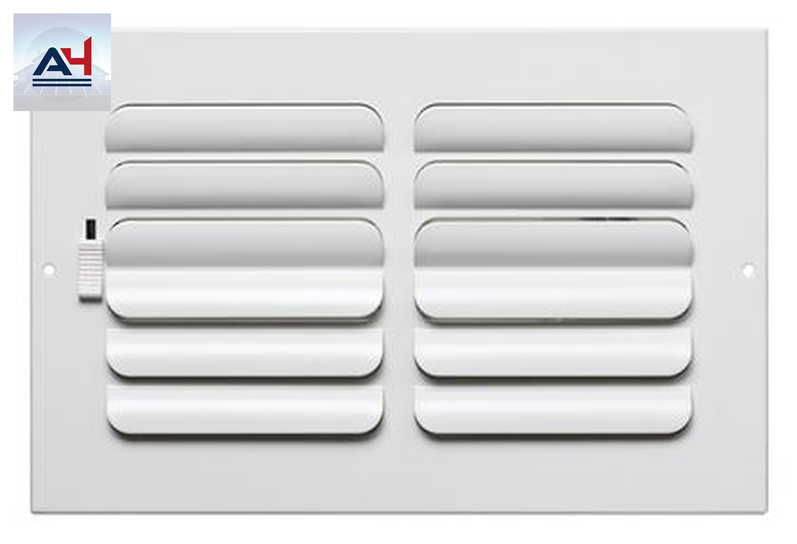 ProSelect PS2CW10U 10x6 2-Way Steel Ceiling Sidewall Register White