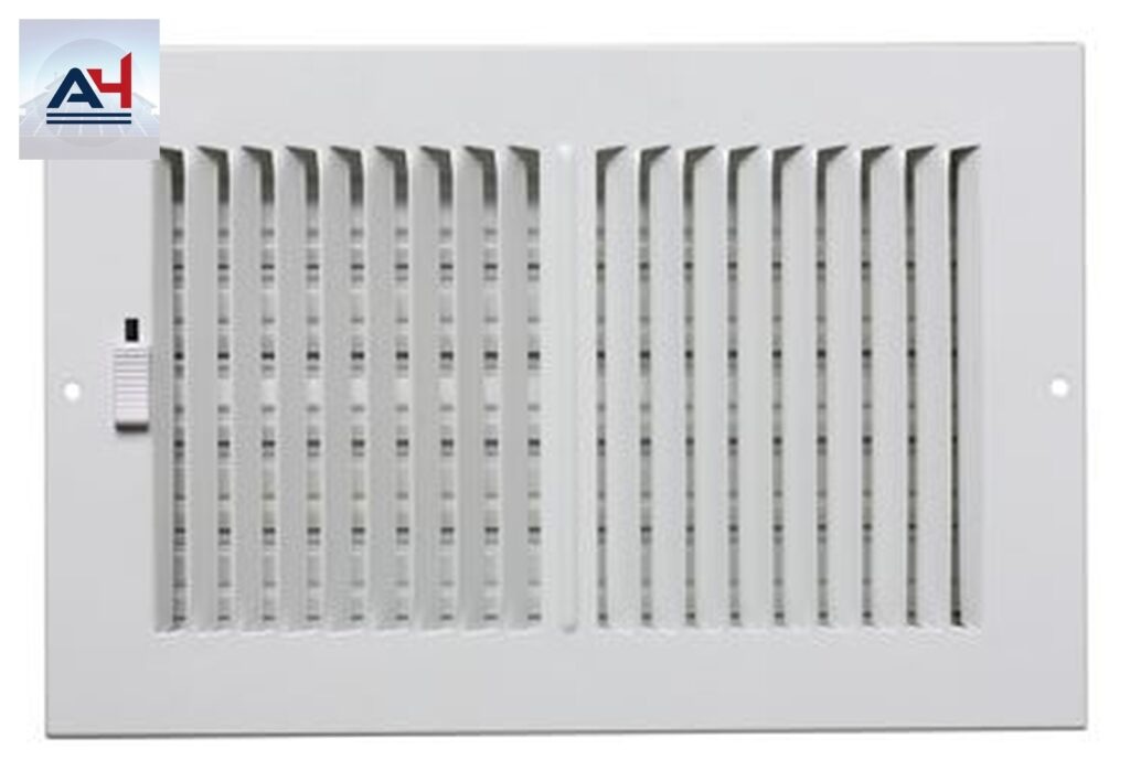 ProSelect PS2WW10S 2-Way 10x5 Steel Ceiling Sidewall Register