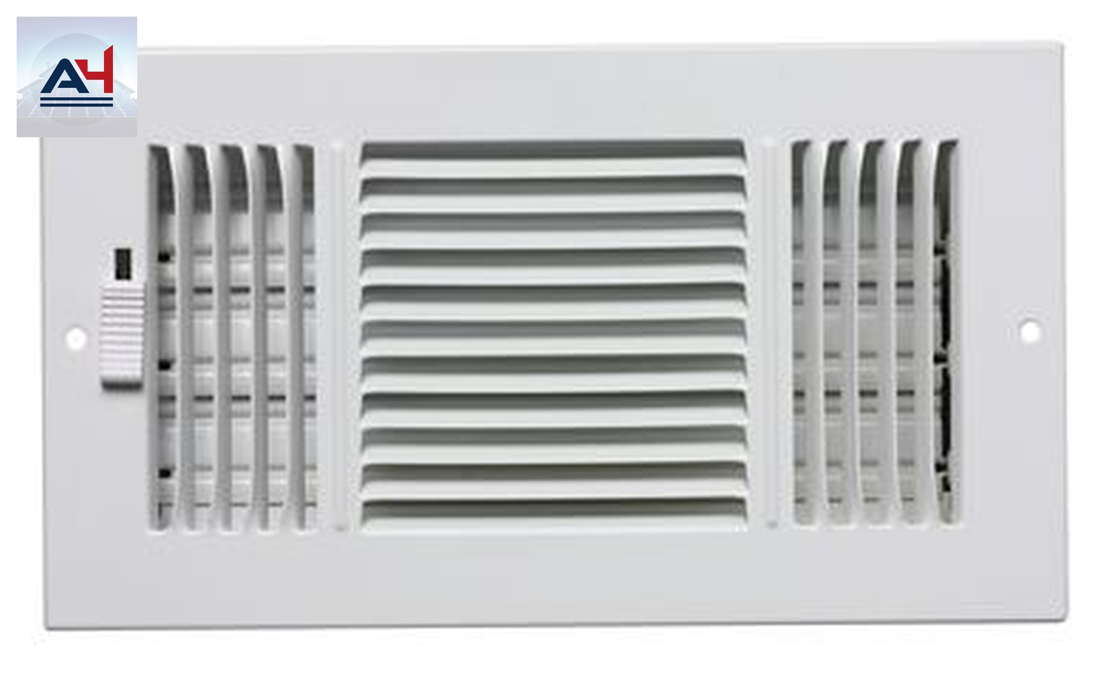 ProSelect PS3WW12U 12x6 Residential 3-Way Steel Air Register
