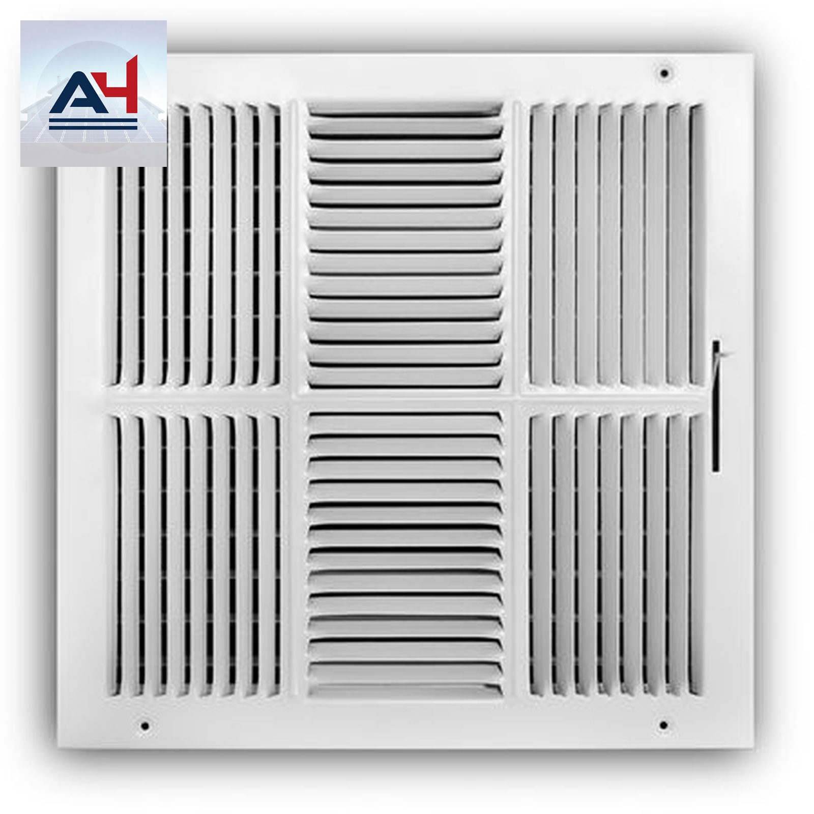 ProSelect PS4WW1414100 14x14 Residential 3-Way Steel Air Register