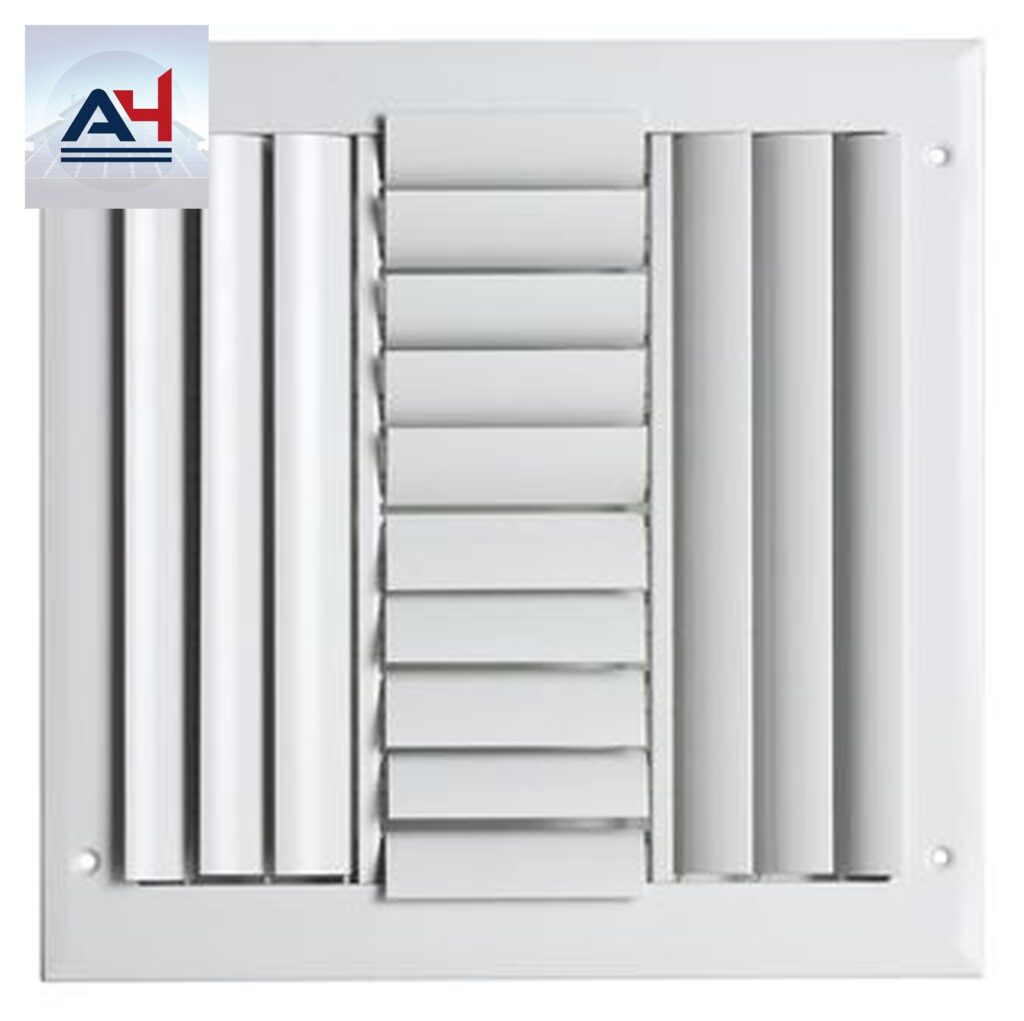 ProSelect 10x10 Residential 4-Way Aluminum Register, White