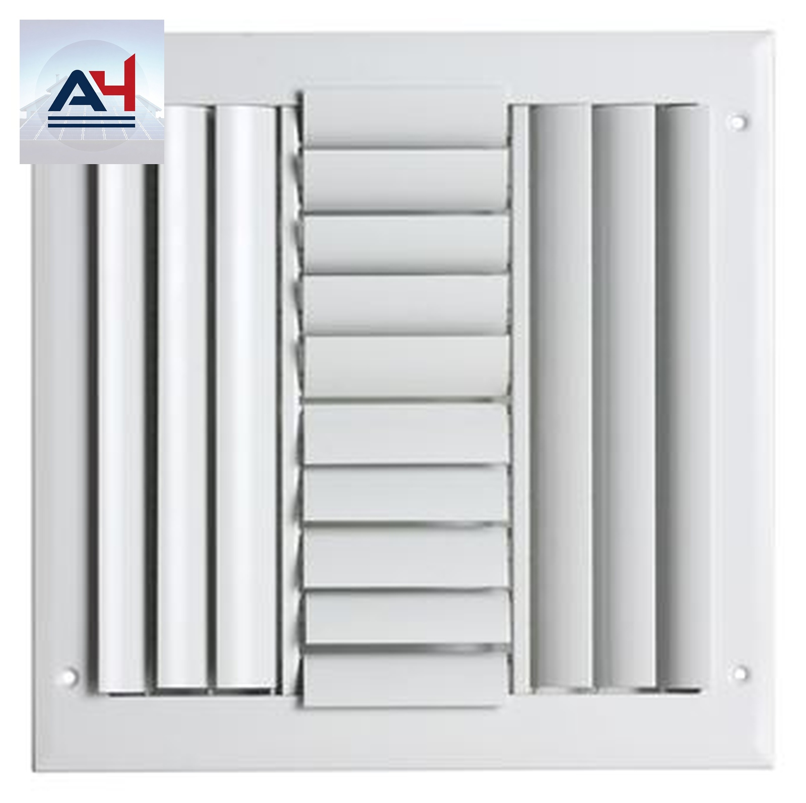 ProSelect 10x10 Residential 4-Way Aluminum Register, White