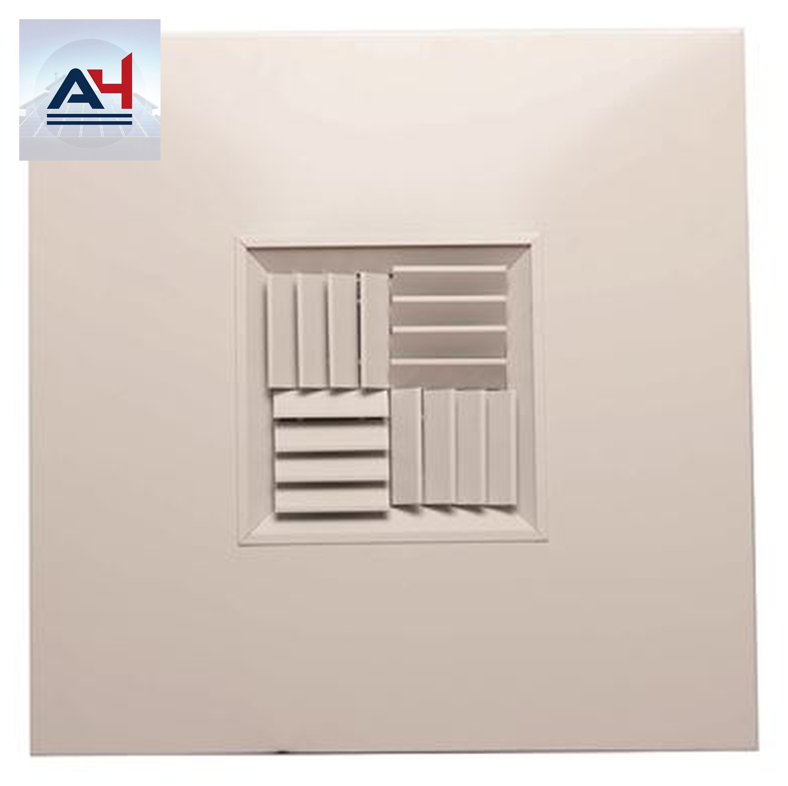 ProSelect PSAMCTBSBOBD202 20x20 Aluminum Ceiling Diffuser White