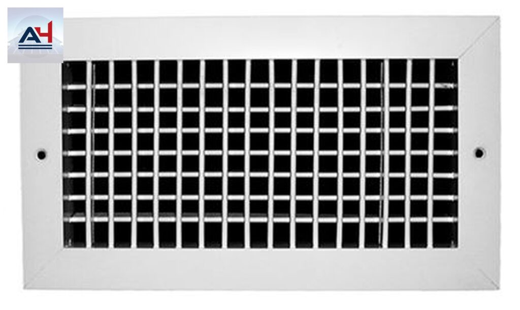 ProSelect 18x8 Commercial Adjustable 1-Way Aluminum Face Register, White
