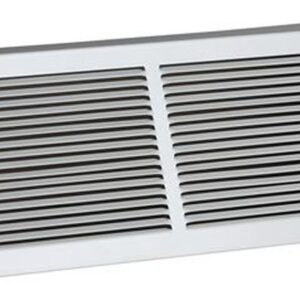 ProSelect 14x6 Residential Steel Baseboard Return Air Grille, White