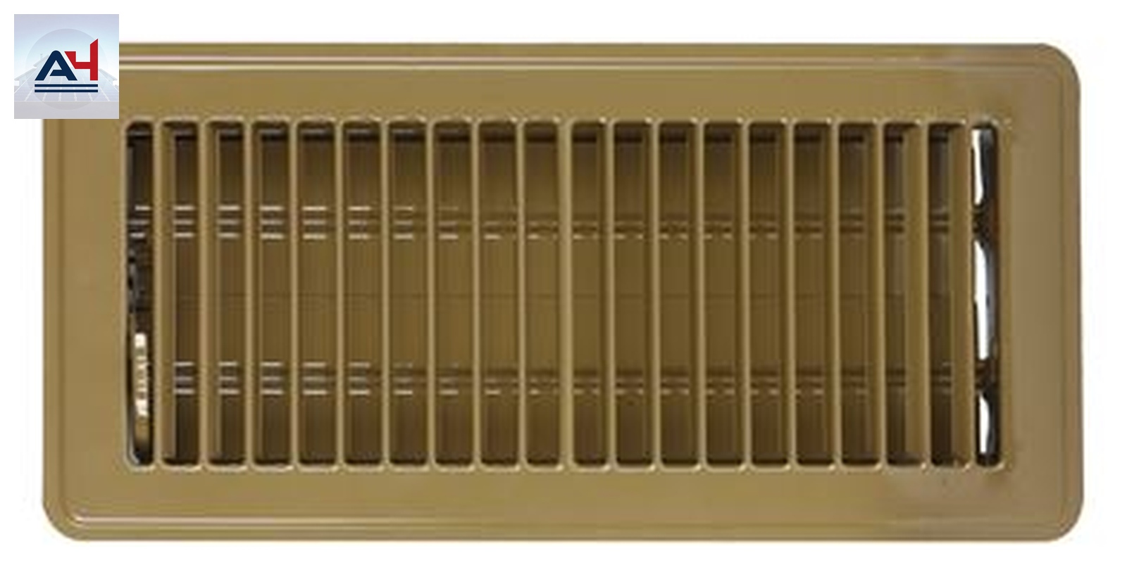ProSelect PSFDBX14 8x14 Steel Residential Floor Diffuser Brown