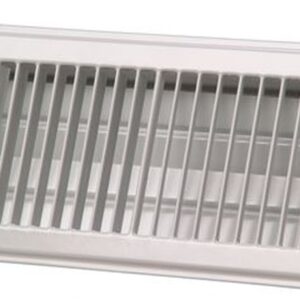 ProSelect PSFDWU12 6x12 Residential Steel Floor Diffuser White