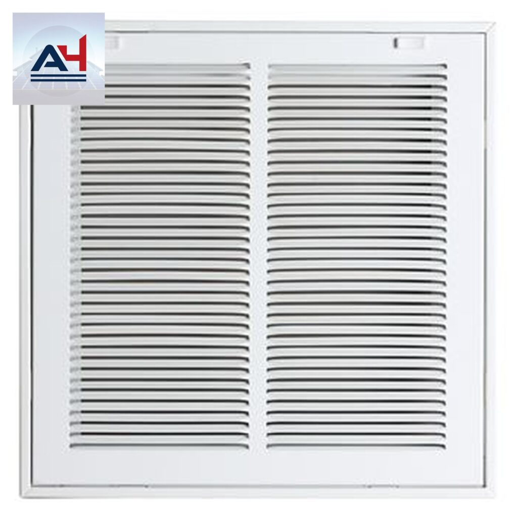 ProSelect 30x14 Residential Steel Return Filter Grill, White