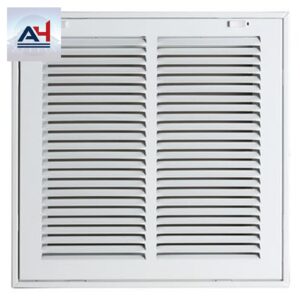 ProSelect 25x16 Residential Steel Return Filter Grill, White