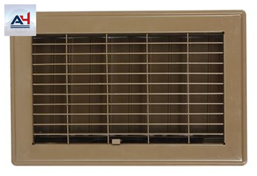 ProSelect PSFRDBU12 6x12 Steel Residential Floor Register Brown