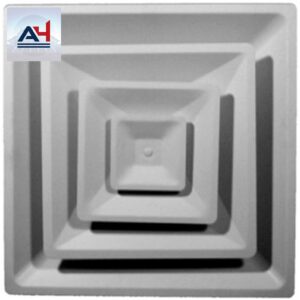 ProSelect PSHVD3I12 24x12 Commercial Steel T-Bar Ceiling Diffuser