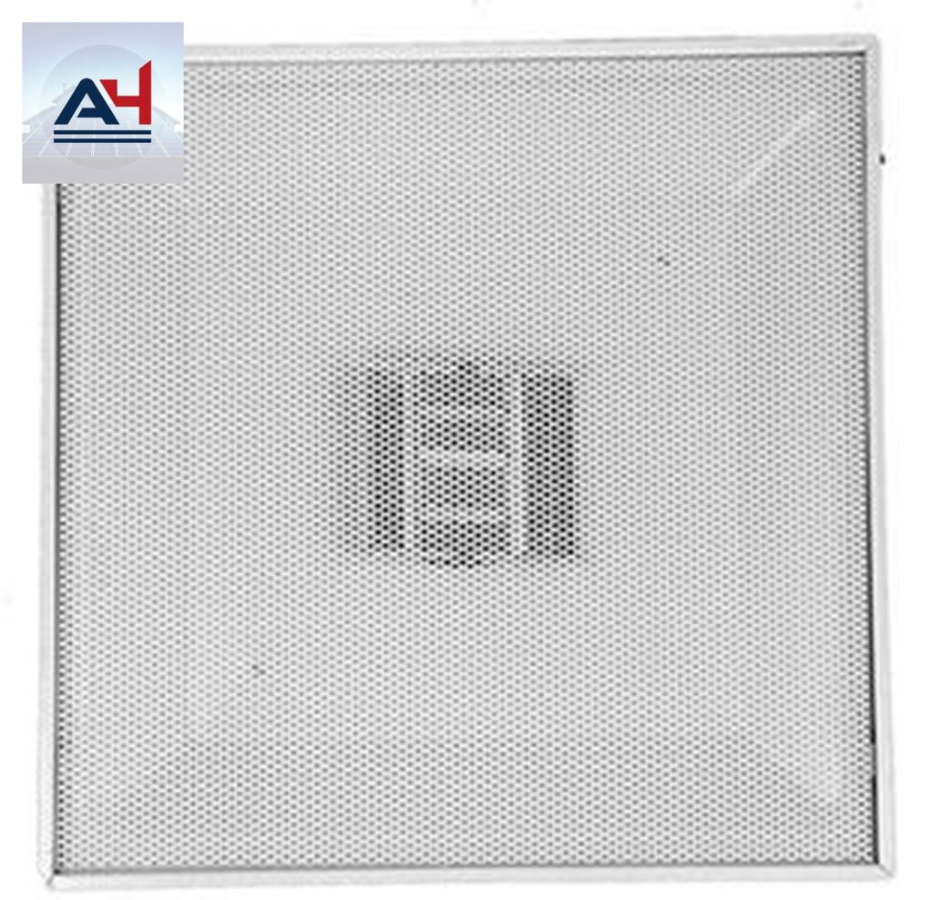 ProSelect 10x24 Commercial Perforated T-Bar Return Grille, White
