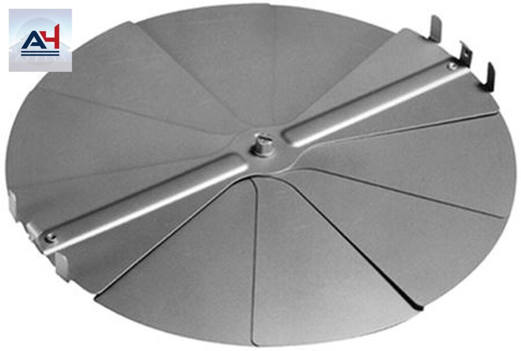 ProSelect PSRADU 6-Inch Radial Damper for Round Ductwork