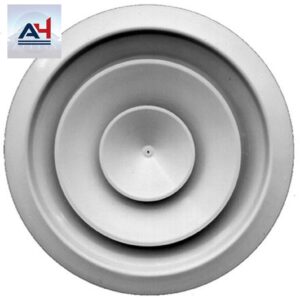ProSelect PSRADW10 Commercial 10 in. Steel Round Fixed Ceiling Diffuser