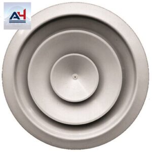 ProSelect PSRADW14 Commercial 14 in. Steel Fixed Ceiling Diffuser, White