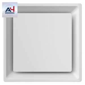 ProSelect PSSPD12 Commercial 24x24 Steel Ceiling Diffuser White