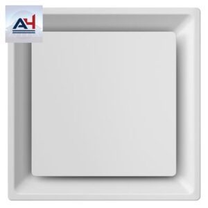 ProSelect PSSPD14 Commercial 24x24 Steel Ceiling Diffuser White