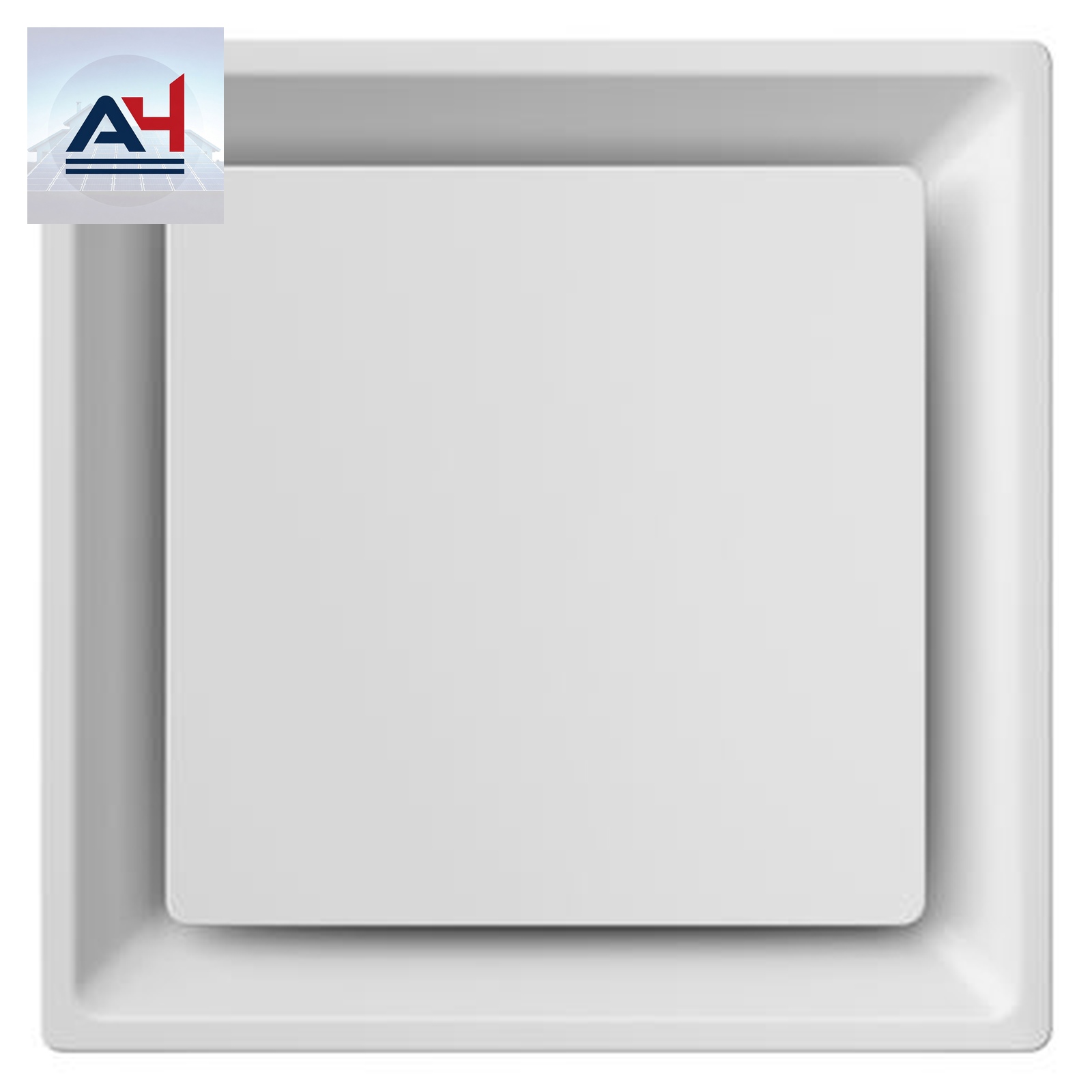 ProSelect PSSPD14 Commercial 24x24 Steel Ceiling Diffuser White