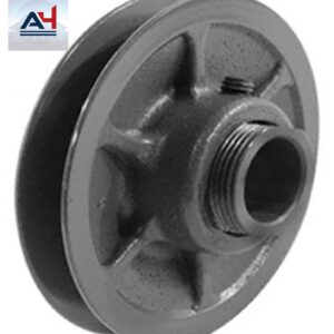 Cast Iron 1-Groove Pulley, 1/2 in. Bore, 3-3/4 in. OD