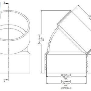 System 636 8 in. x 8 in. Hub x Hub