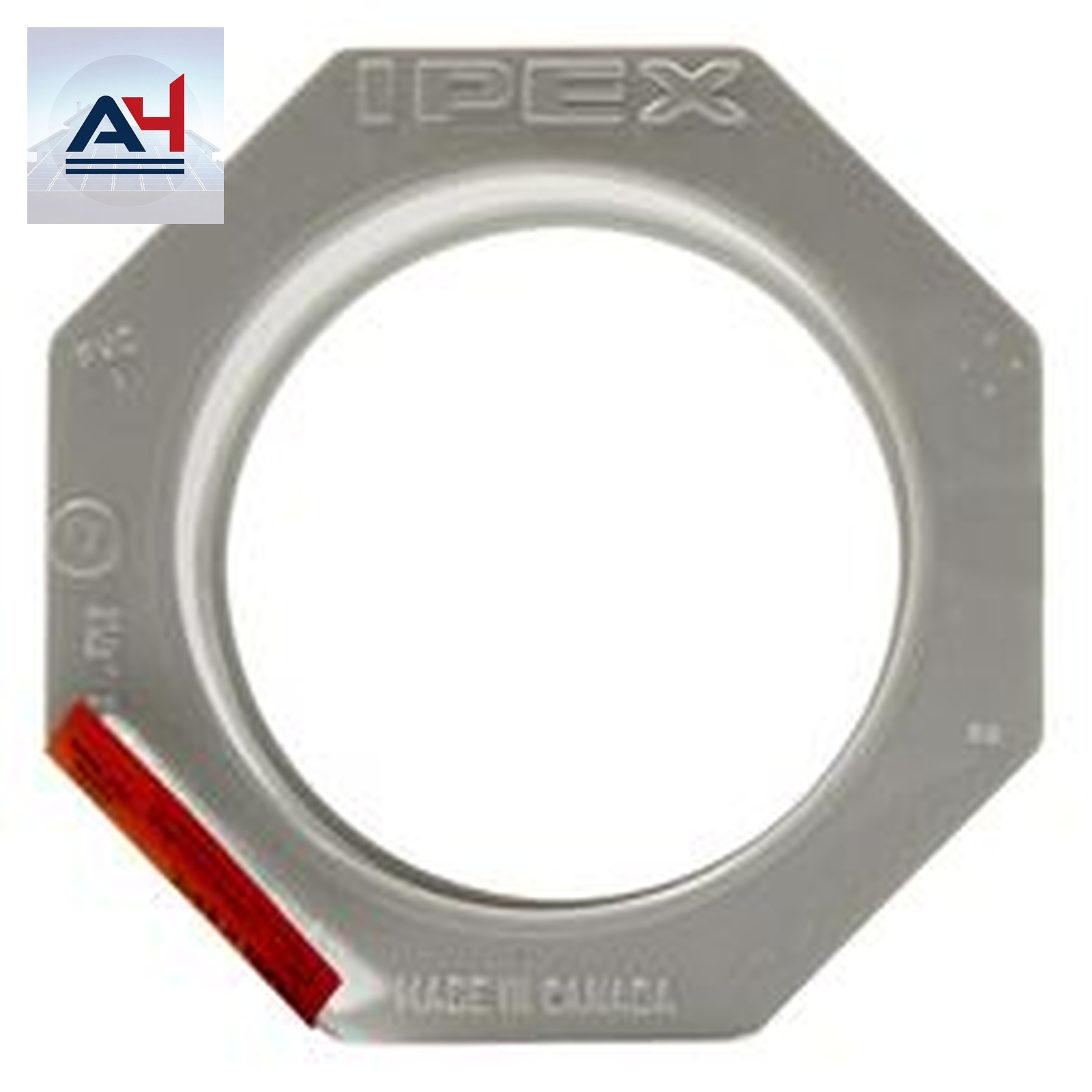 System 636 2-1/2 in. x 2 in. Spigot x Hub PVC FGV Reducing Bushing, White
