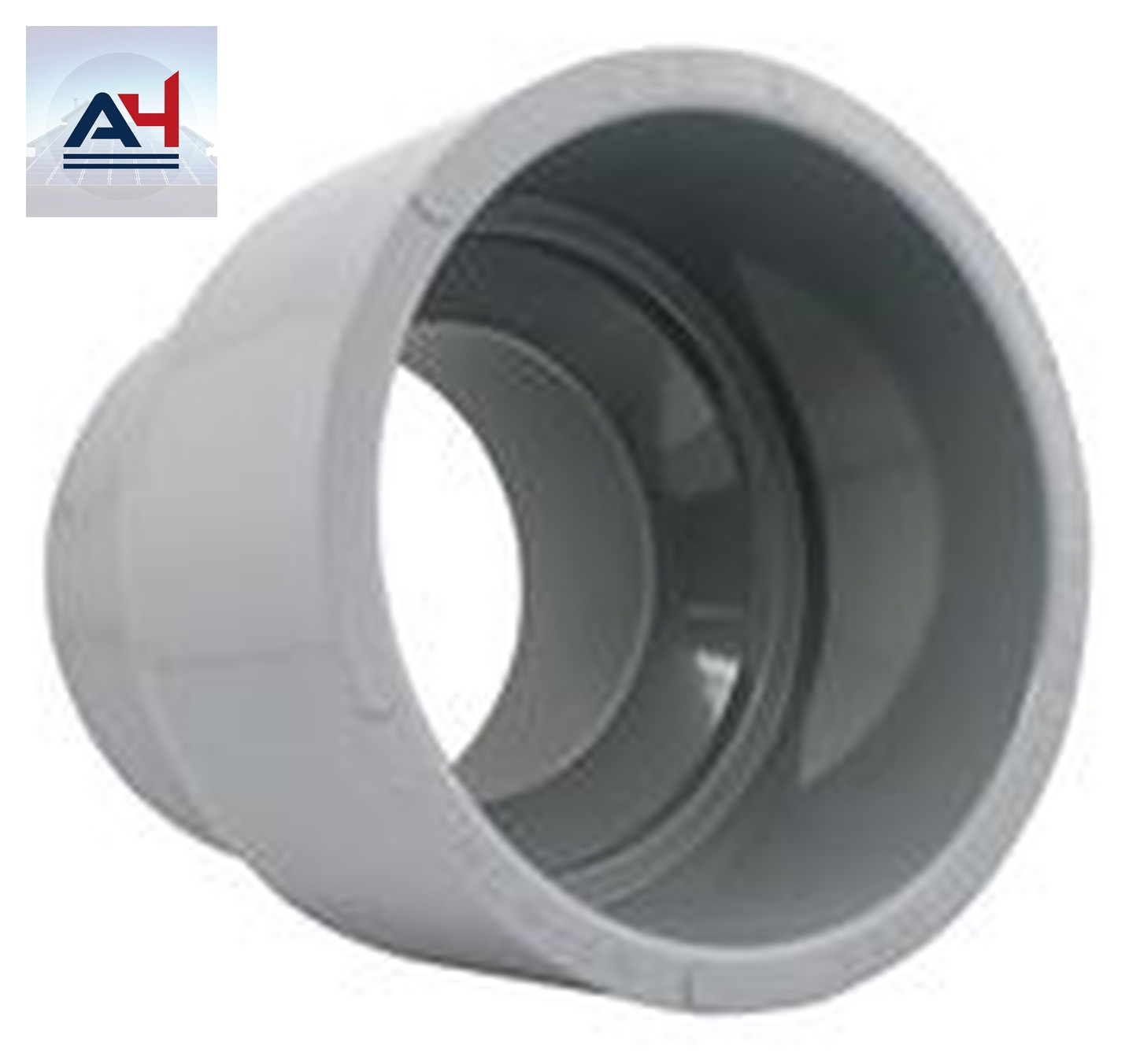 System 636 4 in. x 3 in. Hub PVC FGV Increaser Coupling