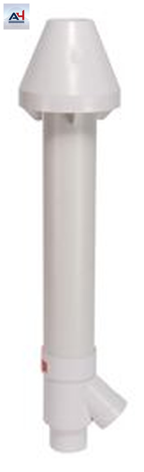 System 636 2 in. x 16 in. PVC FGV Concentric Vent Kit