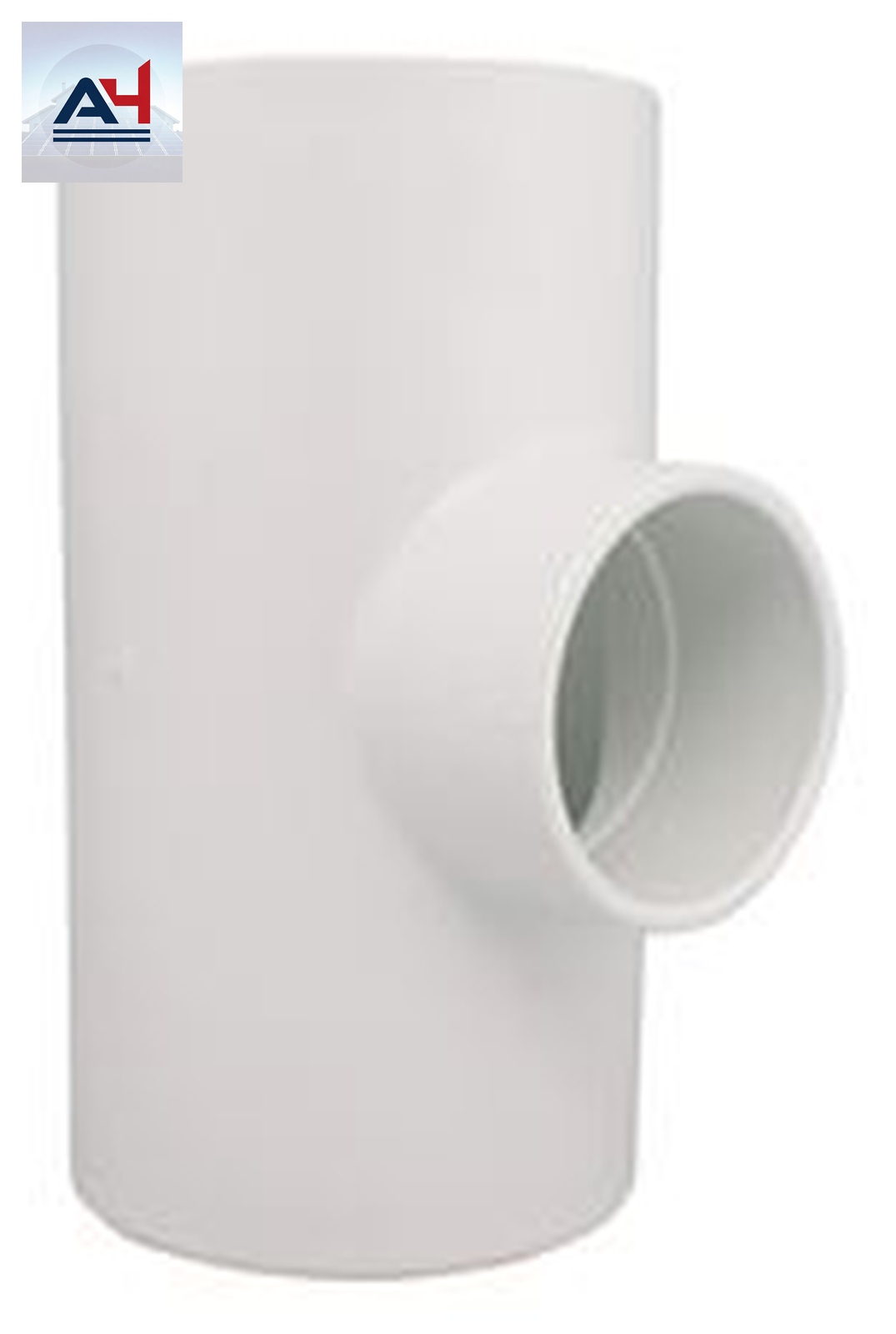 System 636 3 in. x 3 in. x 2 in. Hub PVC FGV Sanitary Reducing Tee