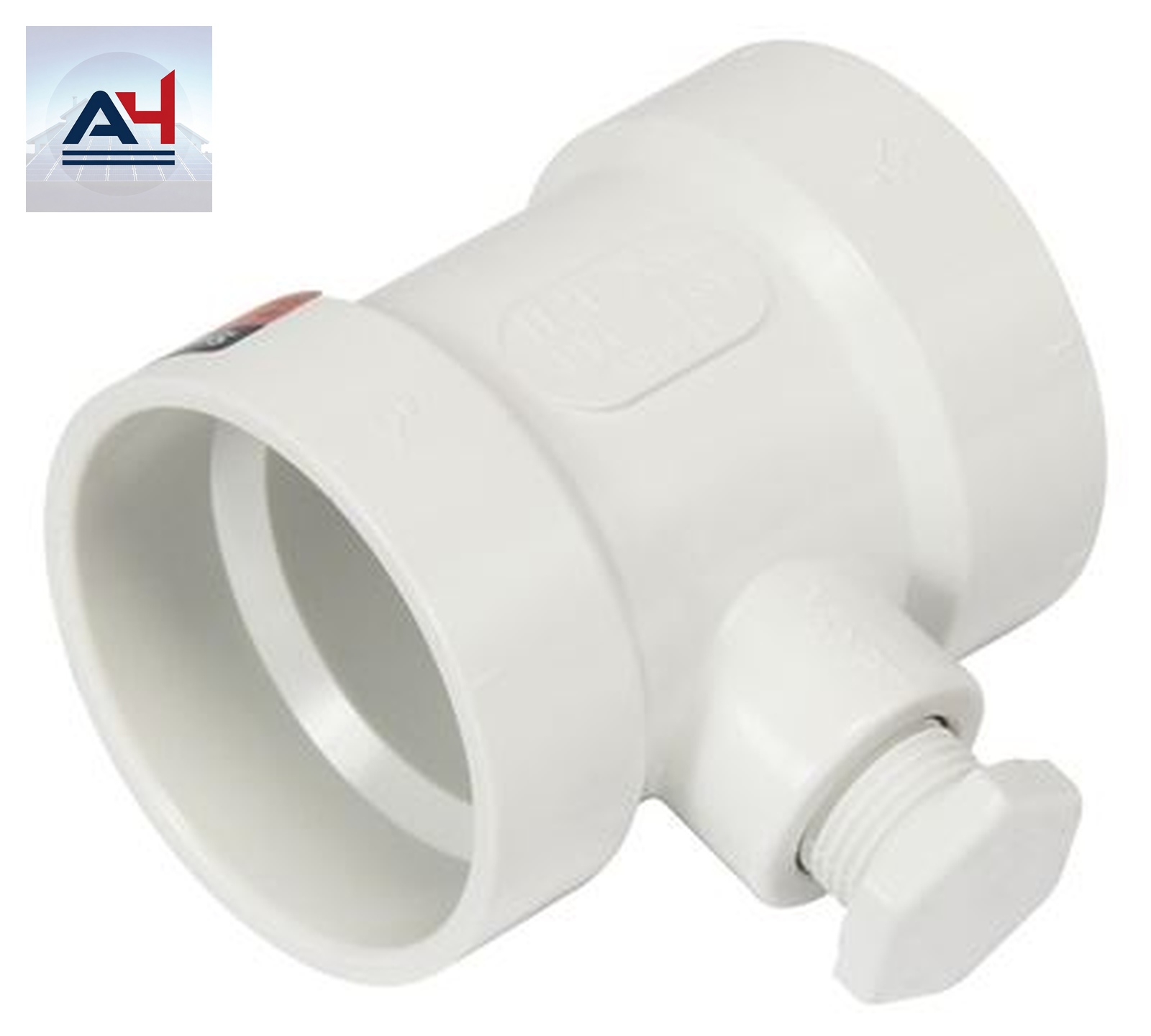 System 636 2 in. x 2 in. x 1/2 in. Hub x Hub x FPT PVC FGV Reducing Access Tee with P…