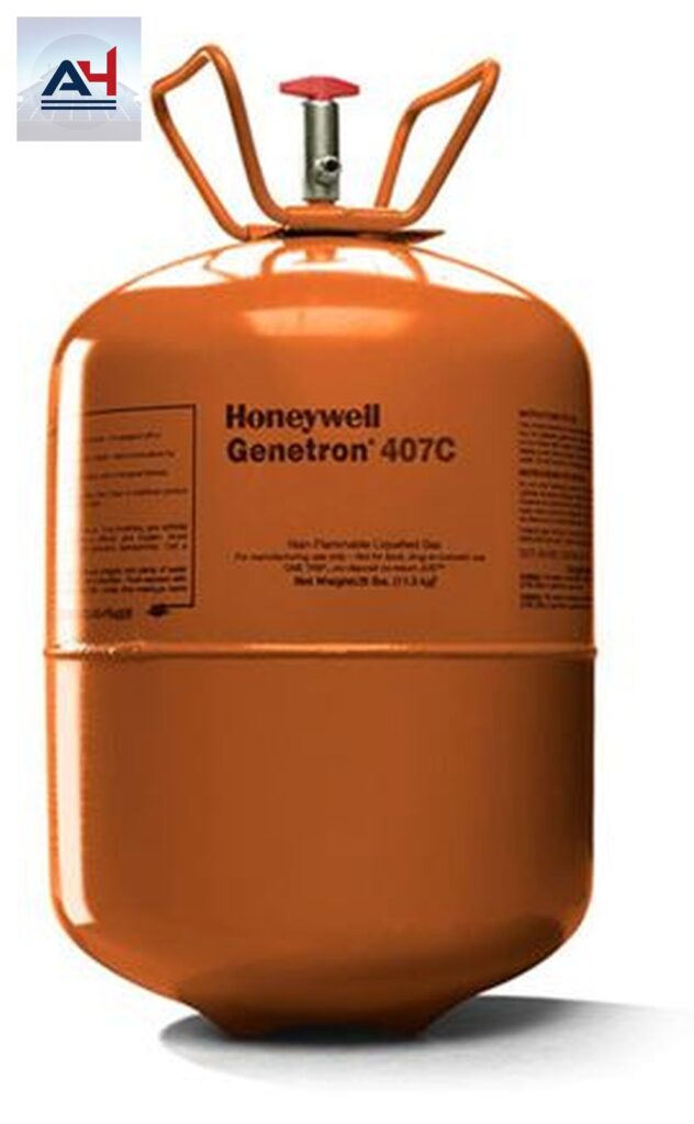 Honeywell R407C Refrigerant 10143522 R407C 115 lb Refrigerant Gas **ODP