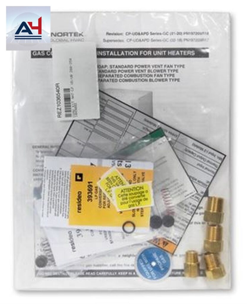Reznor 1036540R Natural Gas to Propane Conversion Kit