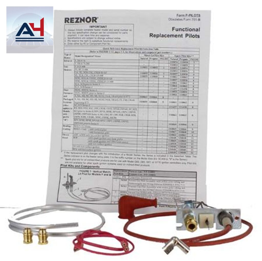 Reznor 110861 Natural Gas Pilot Assembly Kit for B, F, XL Heaters