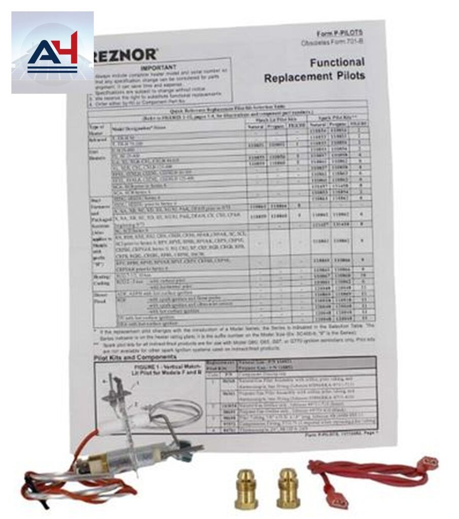 Reznor 201634 Aluminum Heat Exchanger Assembly with Gasket Kit for