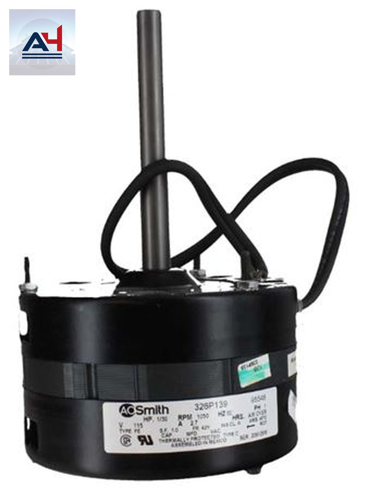 Reznor RZ095548 1/30 hp 1050 RPM Blower Motor