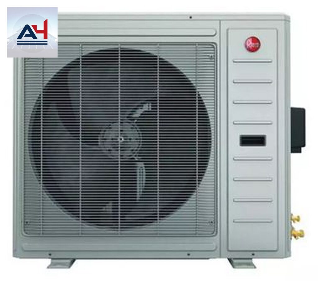Rheem RD17AZ24AJ3NA 17 SEER R-410A Heat Pump Condenser