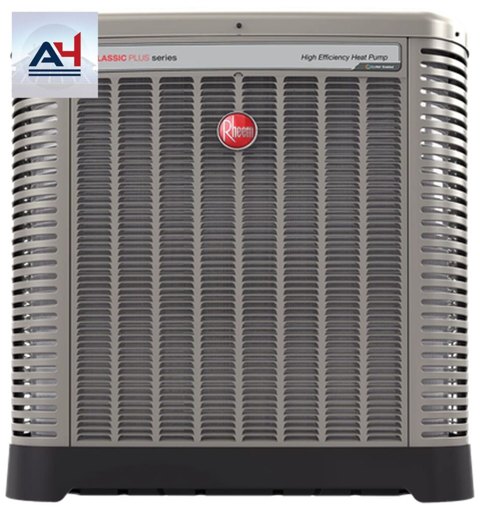 Rheem RP16AZ60AJ3CA 60 MBH 16 SEER2 R-410A Heat Pump Condenser