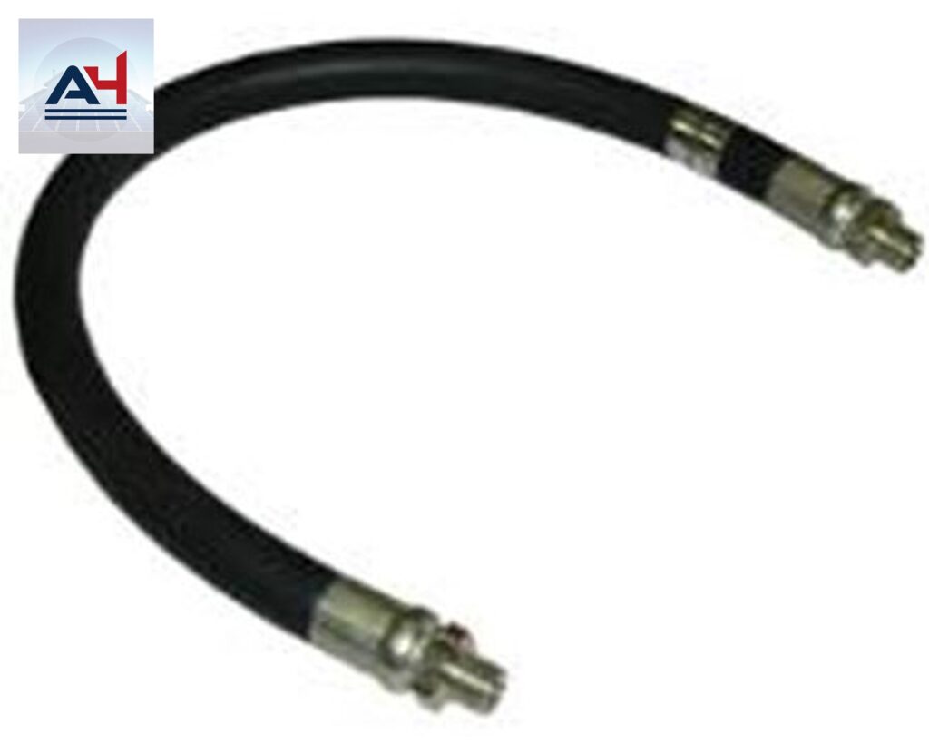 Schwank JL-0771-RB Type 1 Gas Hose Connector, 3/4" x 36" (1/2"M x 3/4"M)