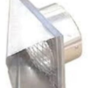 Schwank JS-0532-VC Aluminum Fresh Air Intake Wall Cap with Bird