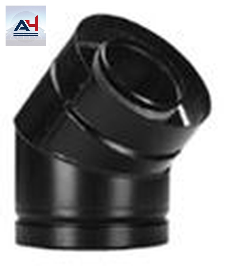 Selkirk 4DTEL45 45-Degree Direct Temp Vent Elbow