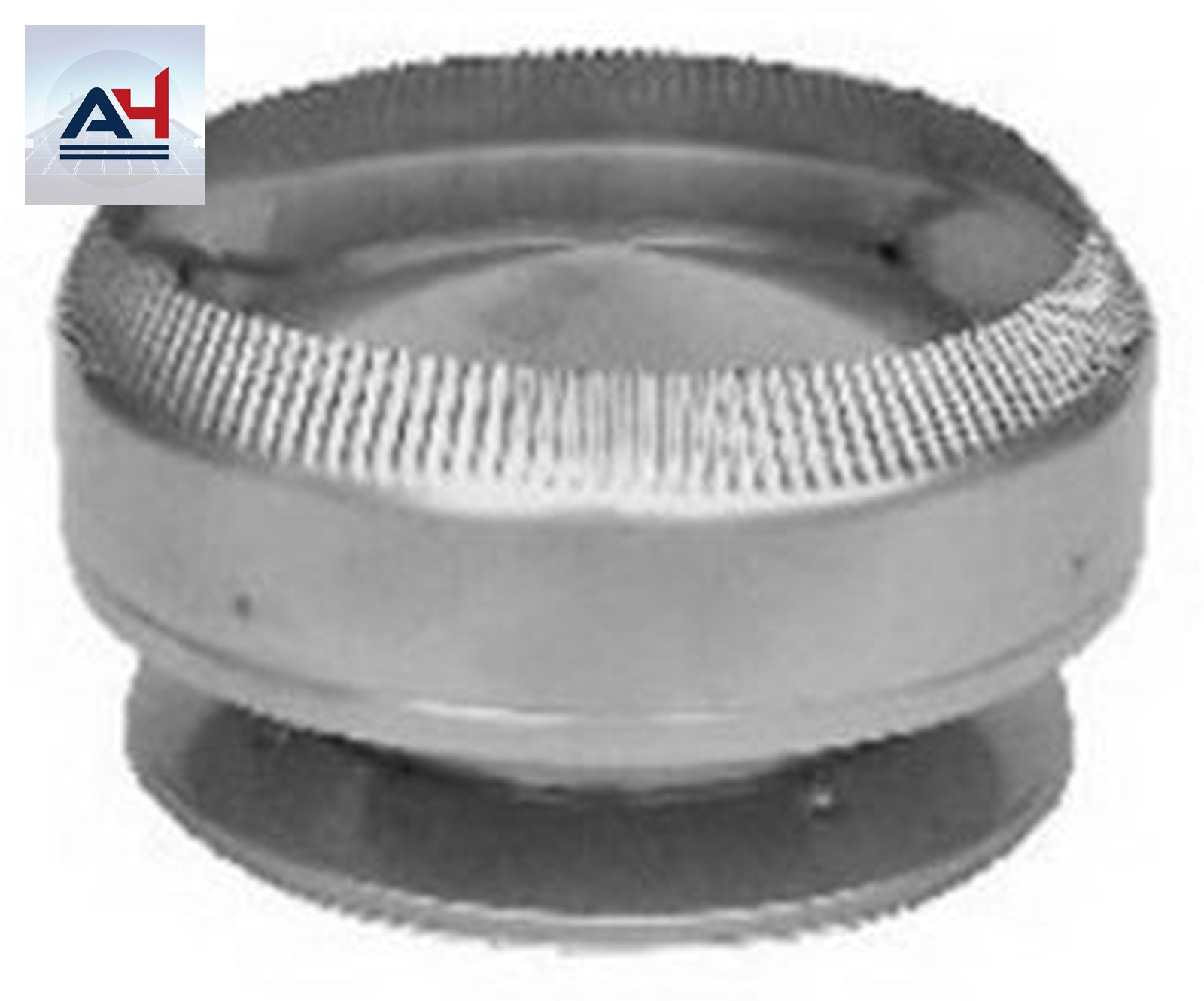 Selkirk 208802 Stainless Steel Type A Round Top, 8 in.