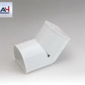 Slimduct 84000 Fortress 3-1/2 in. PVC 45 Degree Inside Vertical