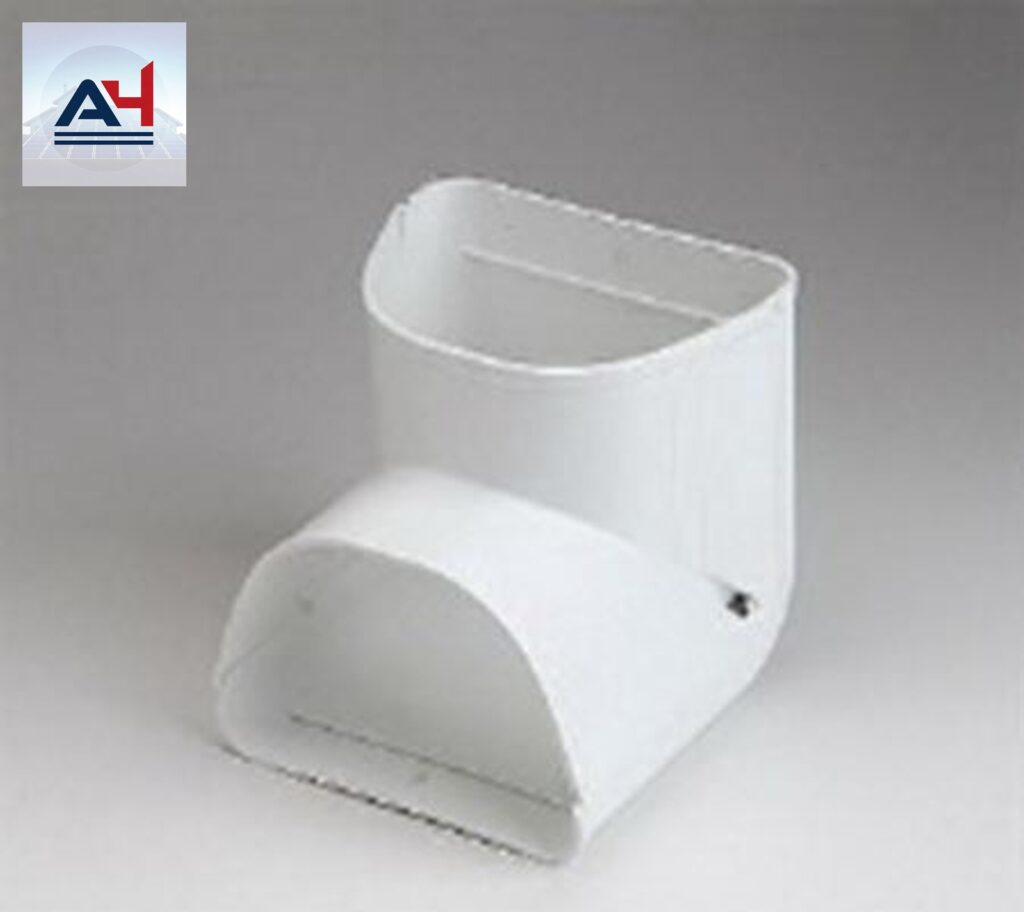 Rectorseal LCI-122 4-1/2 in. PVC Inside 90 Degree Vertical Elbow, White