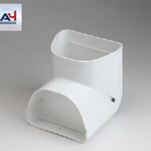 Rectorseal LCI-122 4-1/2 in. PVC Inside 90 Degree Vertical Elbow, White
