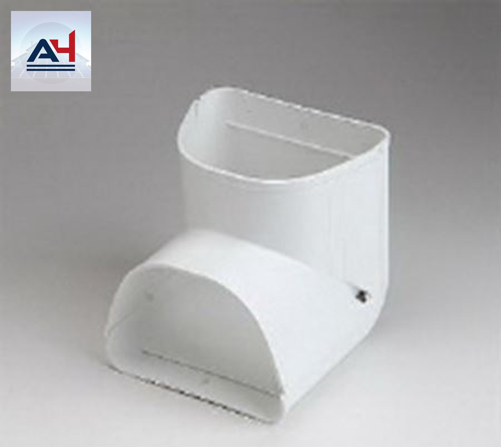Rectorseal LCI-122 4-1/2 in. PVC Inside 90 Degree Vertical Elbow, White