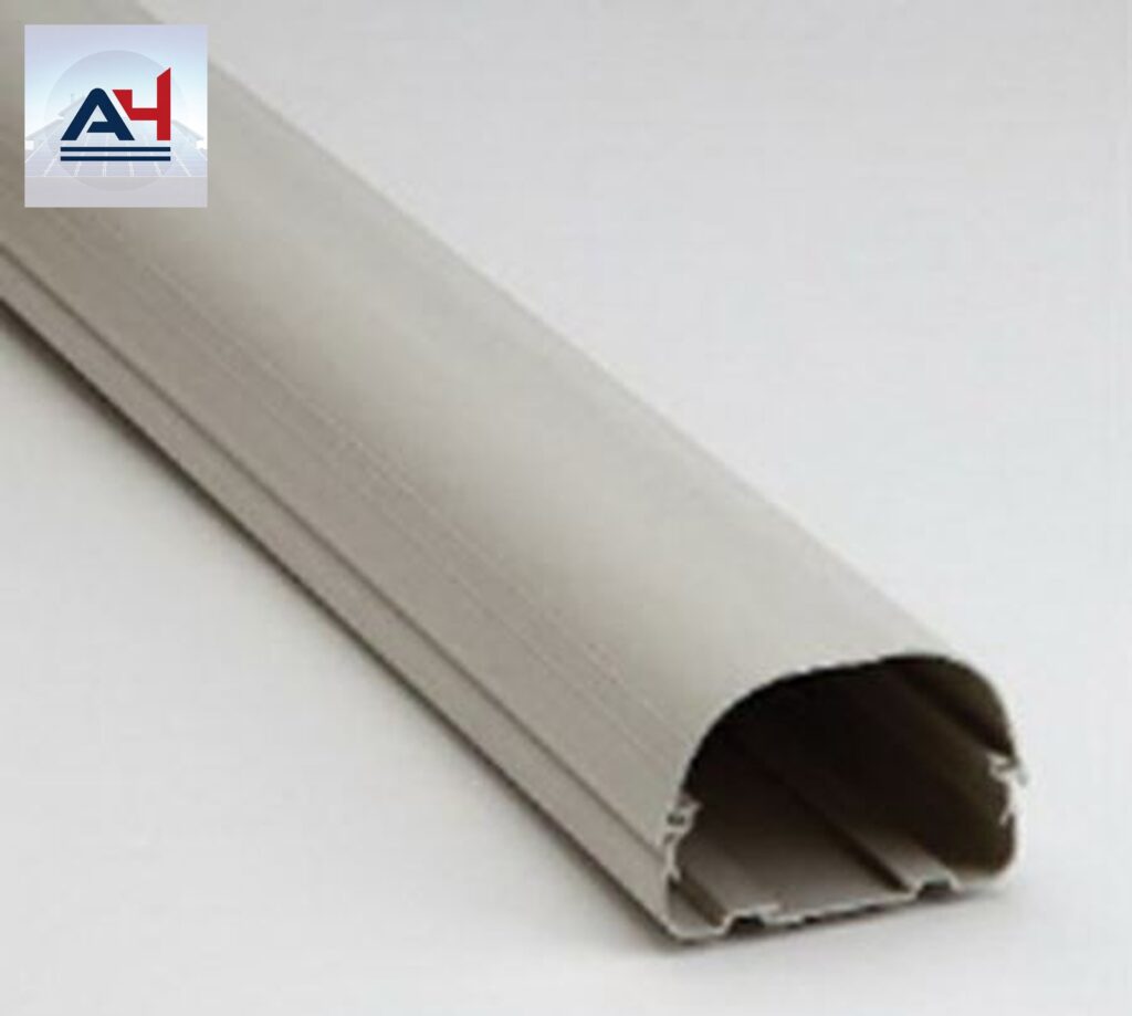 Slimduct 84024 3-1/2 in. x 8 ft. Line Set Cover