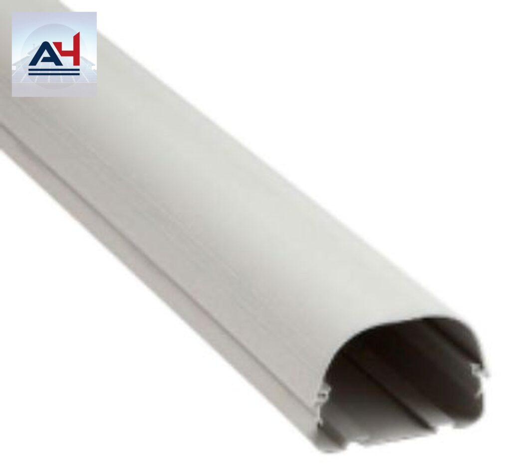Slimduct 84004 3-1/2 in. x 7.5 ft. PVC Fortress Lineset