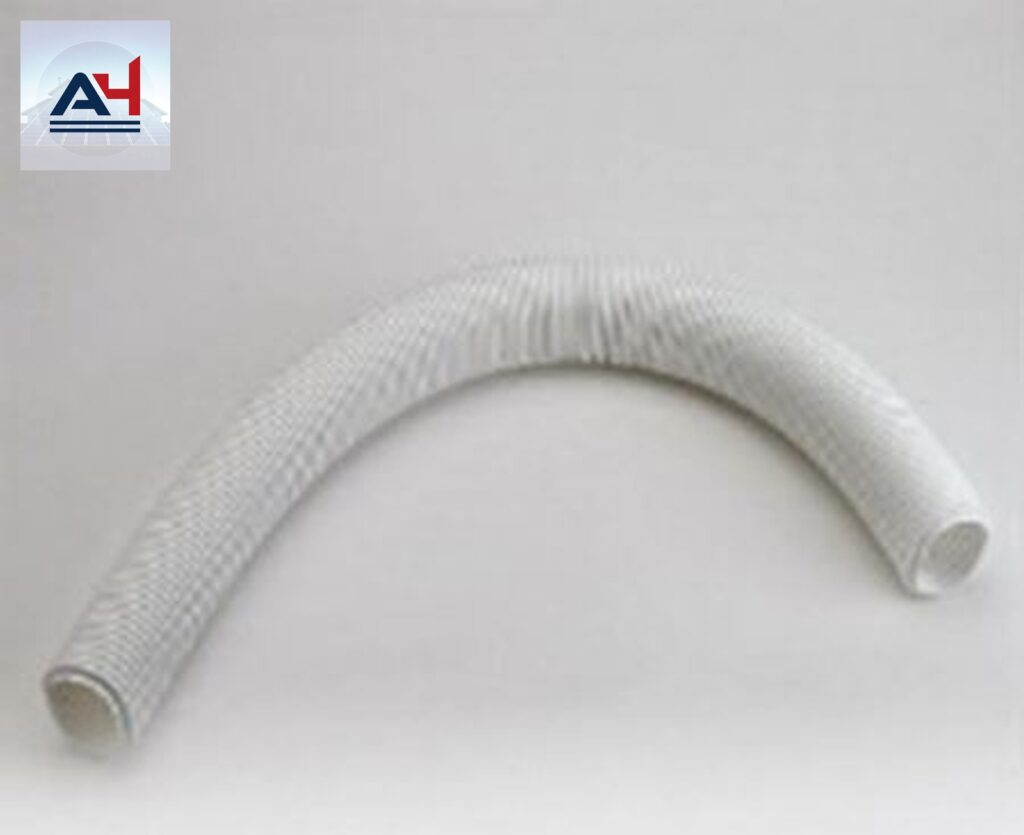 Slimduct 84008 3-1/2 in. PVC Flexible Elbow, White