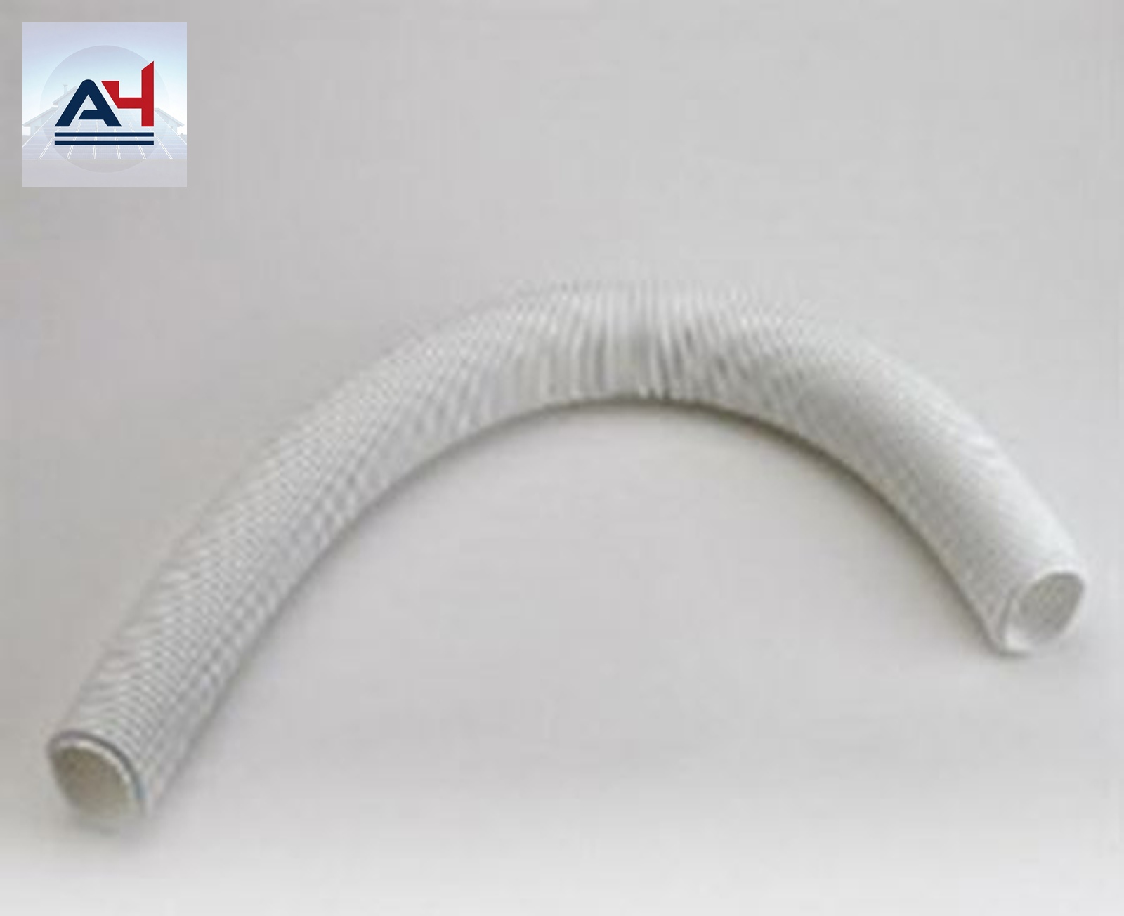 Slimduct 84008 3-1/2 in. PVC Flexible Elbow, White