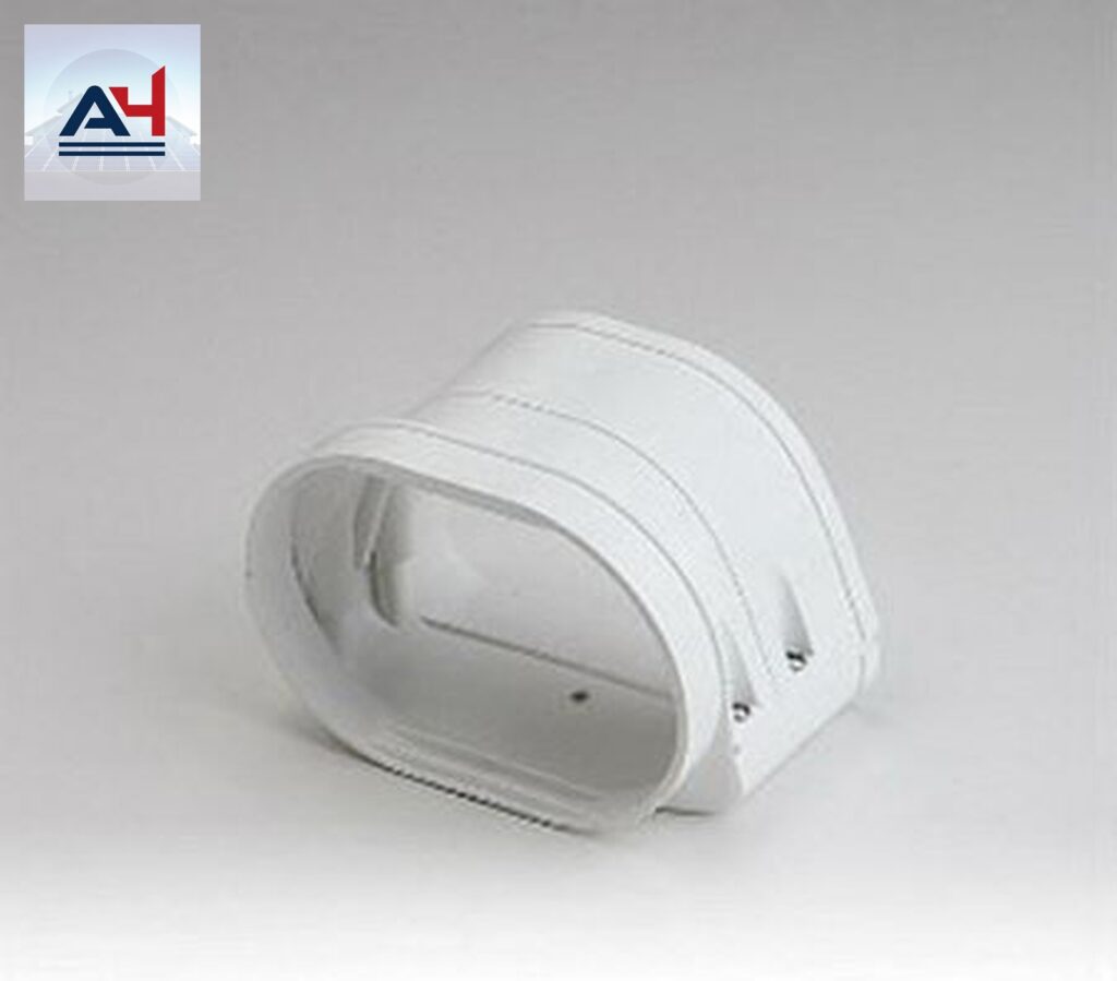 Rectorseal Fortress LFJ-122-W Flexible Elbow Adaptor 4.5in White