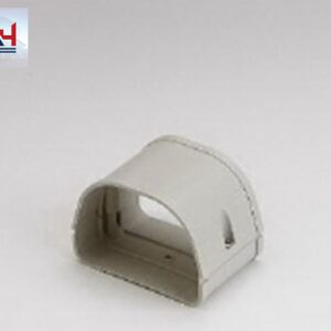 Slimduct 84030 Fortress 3-1/2 in. PVC Coupler, Ivory